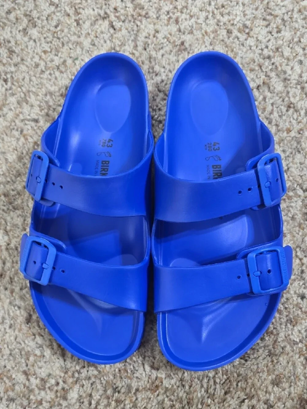 Birkenstock Men's Blue Arizona EVA Sandals